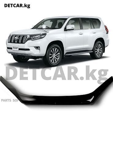 lend cruizer: Дефлектор капота Toyota Land Cruiser Prado 120, 8 Тайота Ленд Крузер — 1