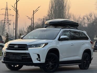 крутые машины: Toyota Highlander: 2019 г., 3.5 л, Автомат, Бензиновая, Внедорожник — 1
