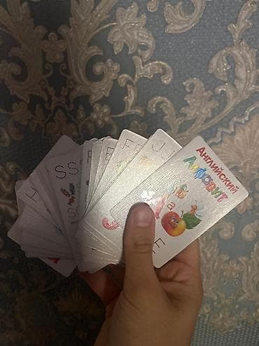 Набор карточек «Английский алфавит» - Компактная коробочка с полным — 2