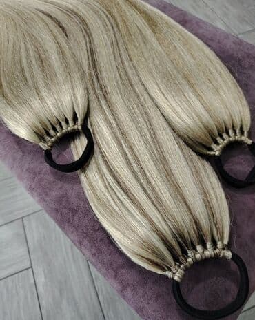 барана стрижка: Хвосты на заколках, резинках из качественного термоволокна ( можно — 3