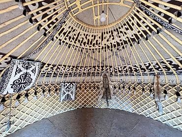 тима: Продажа юрты, Каркас Деревянный, 65 баш, Диаметр: 6 метров — 7