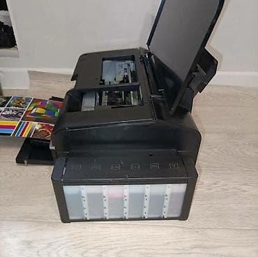 Принтеры и МФУ: 6 цветный принтер Epson L800 аналог L805 но нету Wi-Fi, с заводской — 3
