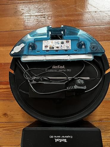 робот пылисос: Робот‑пылесос Tefal Explorer Serie 80 с док‑станцией. Особенности и — 2