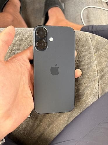 valve index: IPhone 16, Б/у, 256 ГБ, Черный, Защитное стекло, Чехол, Коробка, 95 % — 5