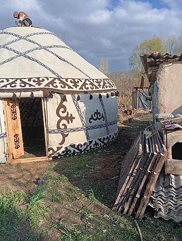 Продажа юрты, Каркас Деревянный, 85 баш, Диаметр: 6 метров
