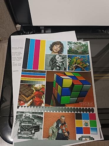 чернила для печати: Epson l850 А4 6ти цветной струйный МФУ 3в1 принтер с поддержкой wi-fi — 4