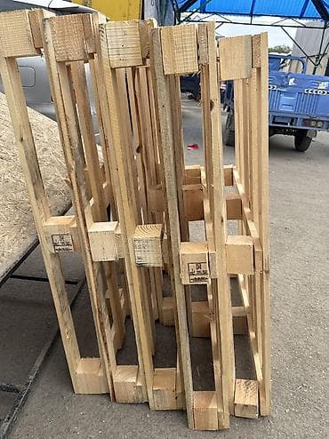 из поддонов: Деревянные поддоны (паллеты) - Материал: цельная хвойная древесина - — 4