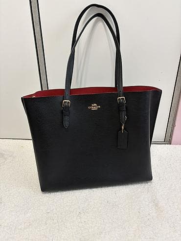 Сумка-тоут Coach - Материал: натуральная кожа с зернистой фактурой -