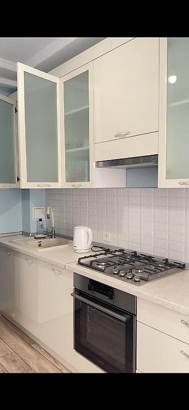Батирлер: 1 бөлмө, 35 м², Ак-Кеме (эски аэропорт) Элитка, 3 кабат, Евро оңдоо — 4