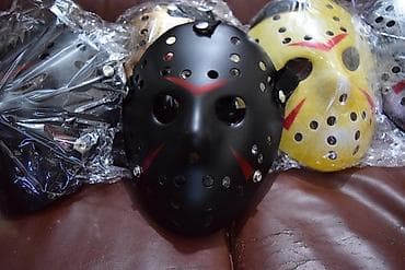 фудбол форма: Легендарные оригинальные маски из фильма Пятница 13-е Джейсон Вурхиз — 2