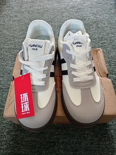 кроссовки bona: Мужские кроссовки, 40, Новый, цвет - Белый, Платная доставка — 1