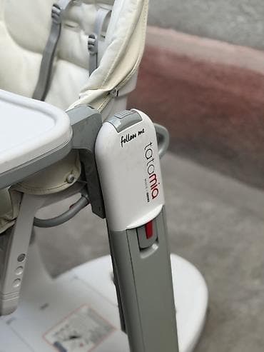 me: Стульчик для кормления, Б/у, Peg perego, Трансформер, цвет - Белый — 3