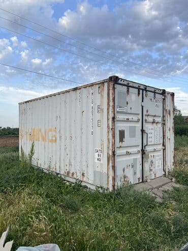 скупка гараж: Продается 2 контейнера 30 тоники Один белый Другой зеленый В — 5