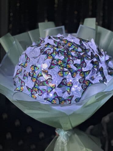 сколько стоит букет из бабочек: Букет бабочек — 4