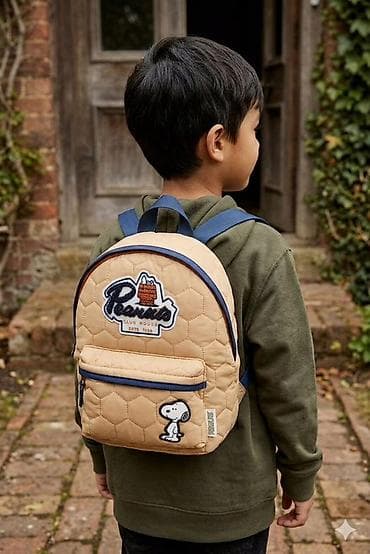 Сумкалар: Детский рюкзак Peanuts с Снупи - Компактный городской рюкзак для — 3