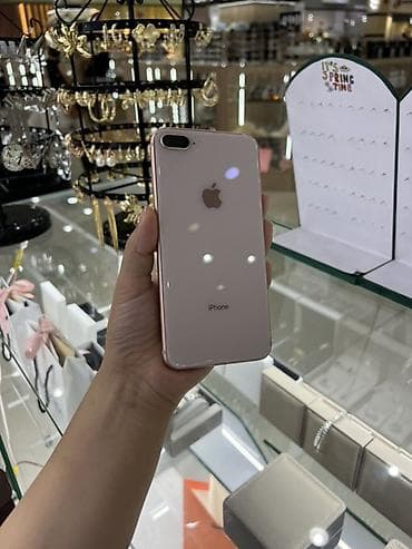 Техника и электроника: IPhone 8 Plus, Б/у, 64 ГБ, Rose Gold, 94 % — 2