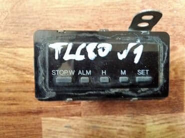 электронные часы наручные: Toyota Land Cruiser 80 часы в салон. Тоета Ланд Крузер салонные часы — 1