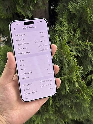 IPhone 16 Pro Max, Колдонулган, 1 ТБ, Ак, Куту, 91 % — 4