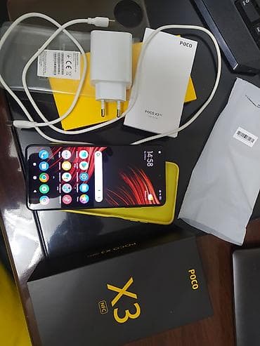 Poco X3 NFC, Б/у, 64 ГБ, цвет - Серый, 2 SIM at lalafo.kg Poco X3 NFC, Б/у, 64 ГБ, цвет - Серый, 2 SIM