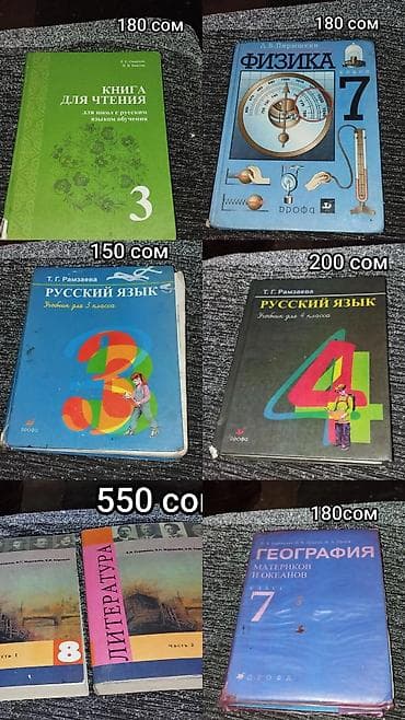 Китептер жана журналдар: Орус тили, 3-класс, Колдонулган — 1