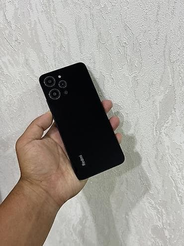 mavic 4: Redmi, Redmi 12, Б/у, 256 ГБ, цвет - Черный, 2 SIM — 1