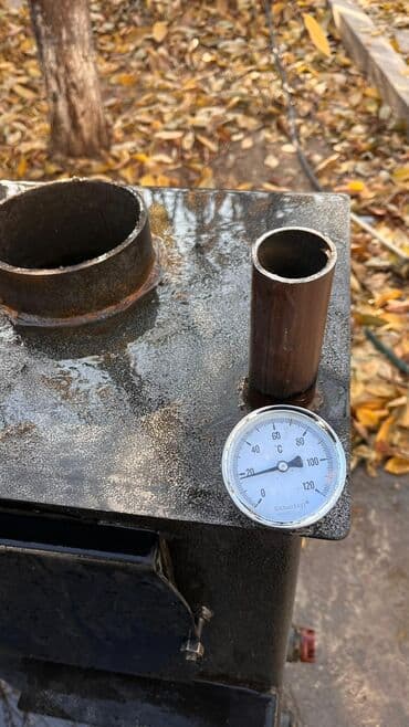 бу мебель каракол: Твердотопливная печь-отопитель с варочной поверхностью - Материал — 9