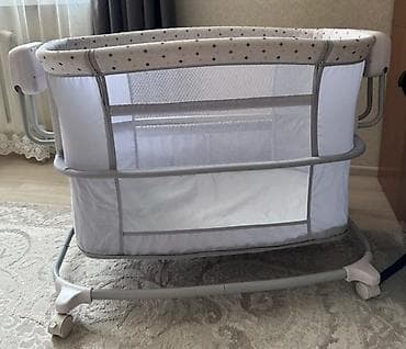 Детская мебель: Люлька, Колыбель, Металл, цвет - Серый — 2