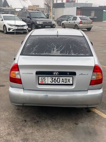 машина в бишкек: Hyundai Accent: 2006 г., 1.5 л, Автомат, Бензин, Седан — 8