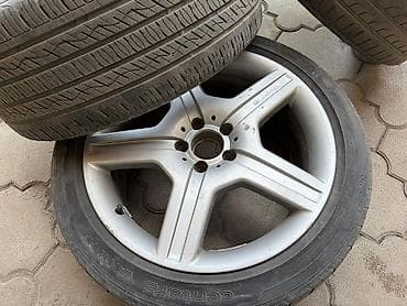 Диски: Литые Диски R 19 AMG, Комплект, отверстий - 5, Б/у — 3