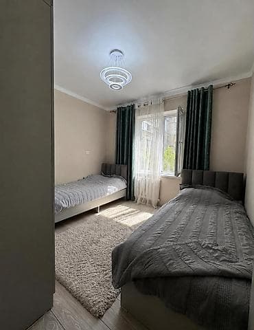 110 квартал: 2 комнаты, 52 м², Тунгуч мкр 106 серия, 5 этаж, Евроремонт — 2