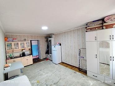 гостиница бишкек кызыл аскер: 1 бөлмө, 19 м², Жатакана, 3 кабат, Косметикалык ремонт — 10