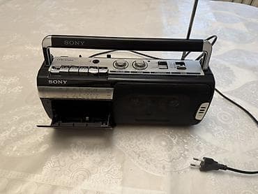 e96a hoco: Портативный радиокассетник Sony CFM-D1 Mk2 - Встроенное радио с — 4