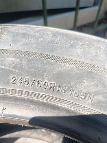 h: Шины 245 / 60 / R 18, Всесезонная, Б/у, 1 шт, Внедорожные (АТ/МТ), США, Michelin — 1