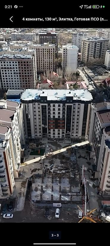 Продажа квартир: 4 комнаты, 130 м², Элитка, Готовая ПСО (под самоотделку) — 3