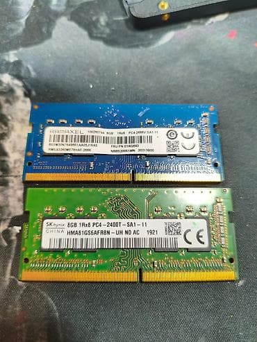 8gb: DDR4 8gb 2500 за 1 шт
2шт за 4500 сом — 1