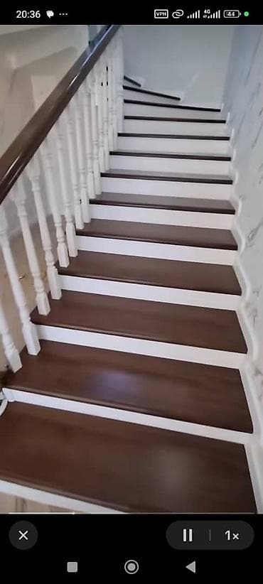 Типография үчүн жабдуулар: Деревянные изделия для интерьеров: лестницы, перила и оконные рамы - — 10