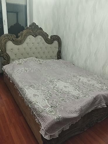 мебель бу куплю: Спальный гарнитур в классическом стиле с резным декором Состав — 1