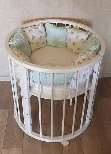 Оюнчуктар: Балдар үчүн трансформер керебет, Башка түрү, түсү - Ак — 2