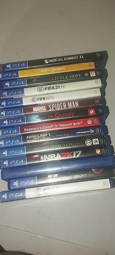 Коллекция дисков для PS4 — 12 игр в коробках: - The Dark Pictures at lalafo.kg Коллекция дисков для PS4 — 12 игр в коробках: - The Dark Pictures