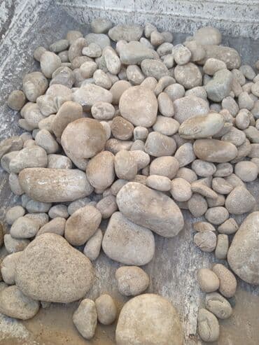 камни для аквариума: Галька, Карьерный, Зил — 3