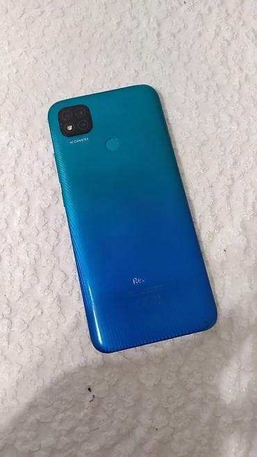 i7 10: Redmi, Redmi 9C, Б/у, 64 ГБ, цвет - Синий, 2 SIM — 2