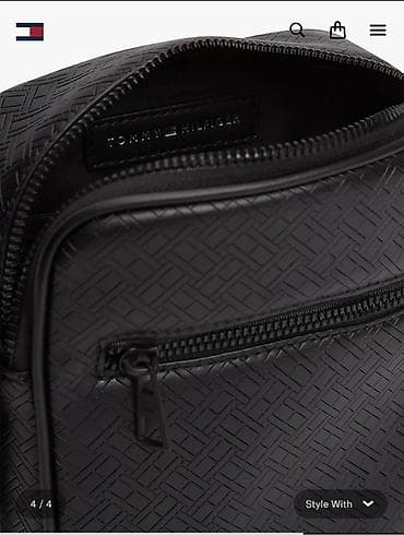 apple wath: Классическая сумка, Tommy Hilfiger, Регулируемый ремень, Унисекс, Новый — 4