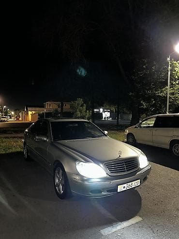 e55 compressor: Mercedes-Benz S-Class: 2000 г., 4.3 л, Автомат, Бензин, Седан — 4