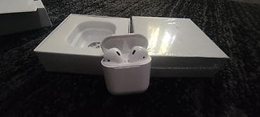 наушники с ушами: Apple AirPods (зарядный футляр) - Беспроводные наушники True Wireless — 3