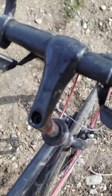 велосипед фиолетовый: Городской шоссейный велосипед с руль-бараном - Рама: стальная — 7