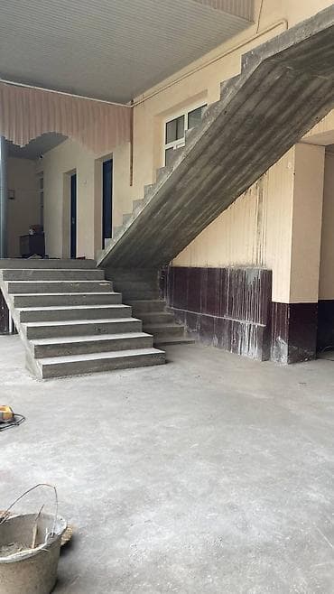 Лестницы и комплектующие на заказ: Бетонная лестница Наружные, Форма лестницы: Много-маршевая — 2