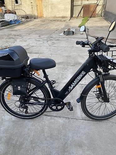 фикс люси: Электровелосипед, Б/у — 10