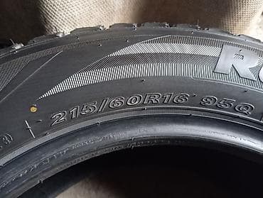rf1 rf2: Шины 215 / 60 / R 16, Зима, Б/у, Комплект, Легковые, Корея, Roadstone — 2