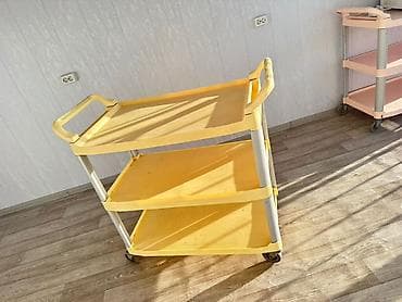 на колёсах: Тележка-органайзер на колесах, Пластик — 1