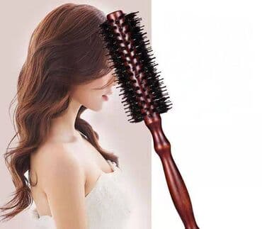 бафф купить в бишкеке: Брашинг, облегченная эвкалиптовая ручка, штифты, натуральная щетина — 3